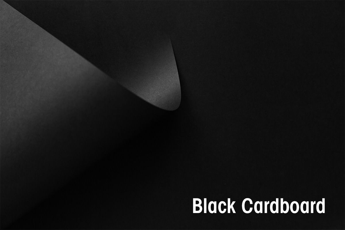Black Cardboard